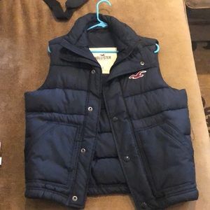 Dark navy blue vest